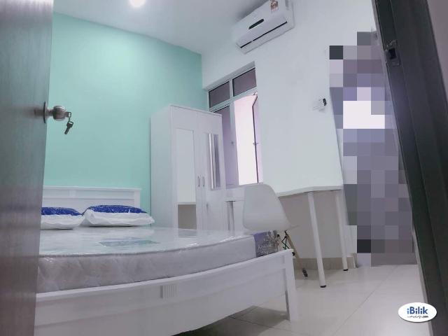 Affordable& NEW QueenBed Room at USJ13 Subang Jaya, Walk to LRT, Gated n Guarded ALL inclusive