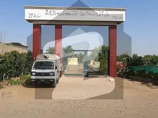 Affordable Back of Main Residential Plot For sale In PIA Society