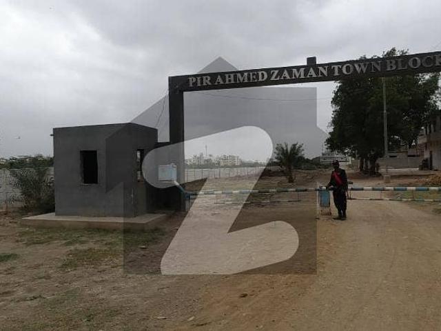 Affordable Residential Plot For Sale In Pir Ahmed Zaman Town Block 3