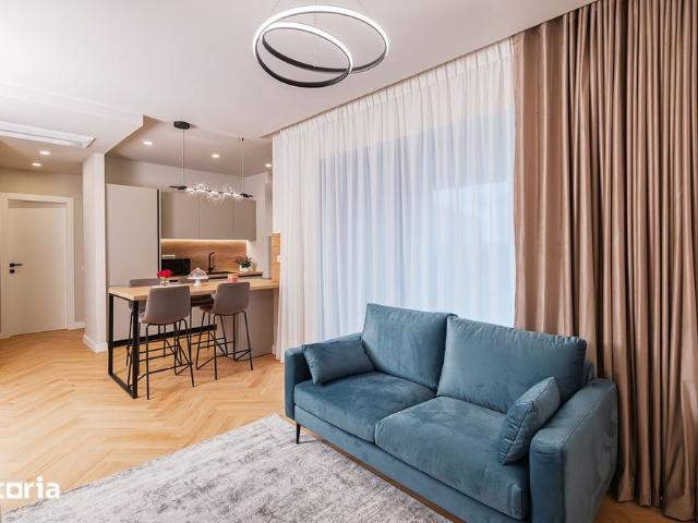AFI Home North 2 camere,mobilat&utilat,prima inchiriere,+1 loc parcare