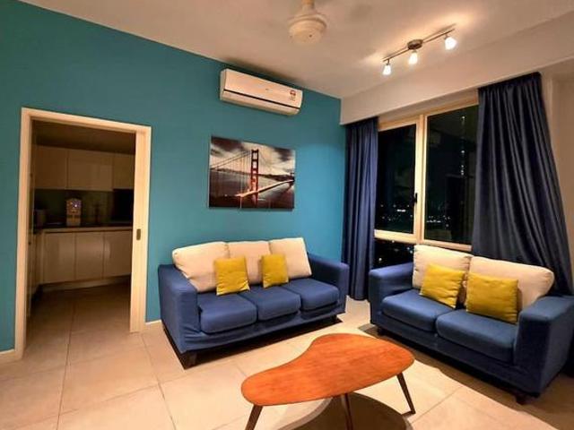 Afiniti medini 2 bedroom 2 toilet furnish cw7l bus sg beside apartment