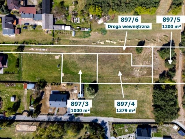 Akacjowa 1 000 m², Łobudzice