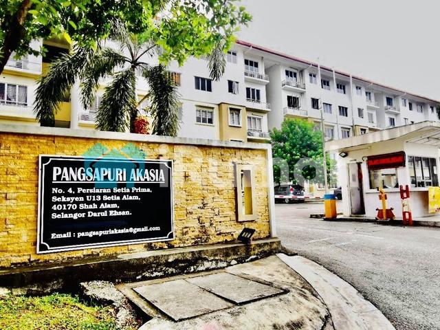 Akasia Apartment Seksyen U13 Setia Alam Shah Alam