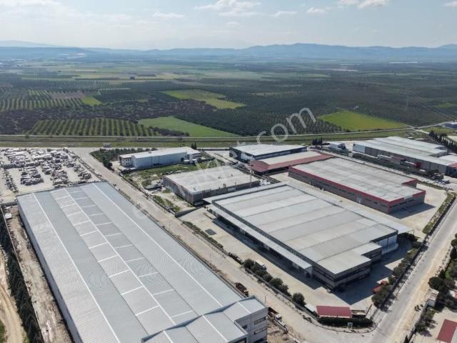 Akhisar Osbde 11.730 M2 Arsa/4055 M2 Kapalı Satılık Fabrika