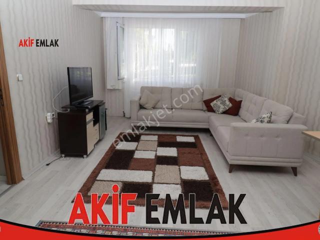 Akif'ten Elvankent Atakent'te 2+1 Ön Cephe Eşyalı Kiralık Daire