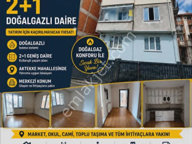 Aktekke Mahallesin De Satılık 2+1 Daire