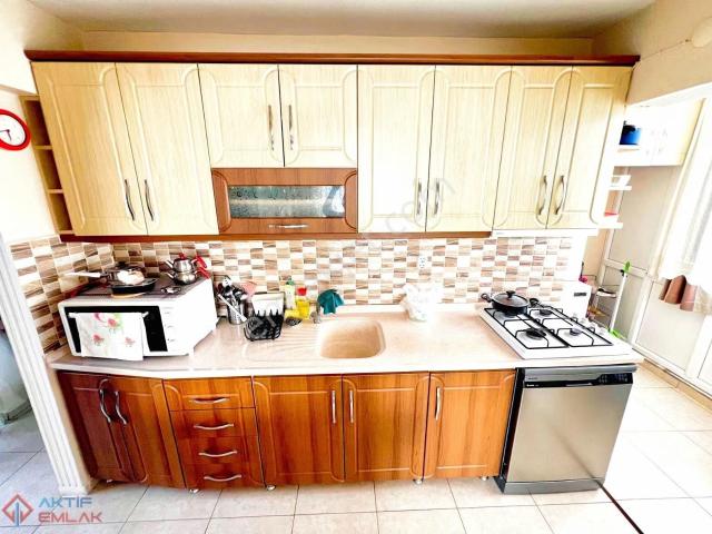 aktif'ten Sarıkız'da Satılık Denize 250mt Çift Balkonlu Geniş 1+1 Daire