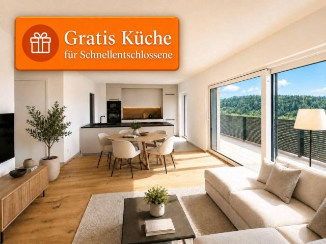 AKTION: Gratis Küche sichern – 3 Zimmer Neubauwohnung in Bad Ischl