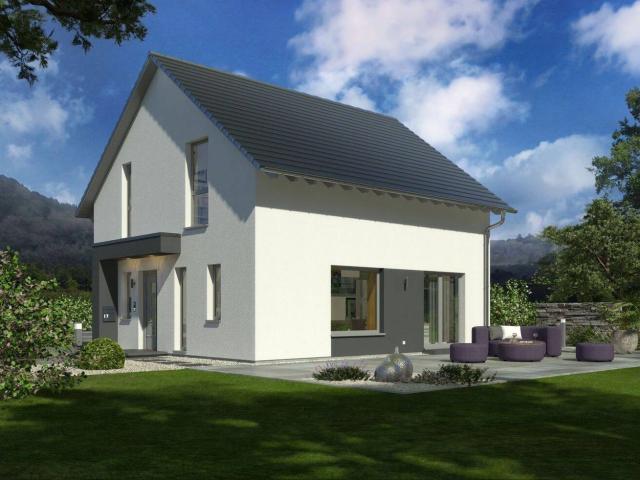AKTIONSHAUS INKLS. GRUNDSTÜCK IN GRÄVENWIESBACH LAUBACH EINFAMILIENHAUS MIT OFFENER ARCHITEKTUR