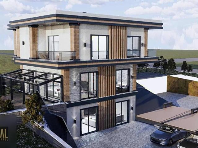 AKTOPRAK'TA MUHTEŞEM DOĞA MANZARALI SATILIK LUX VİLLA