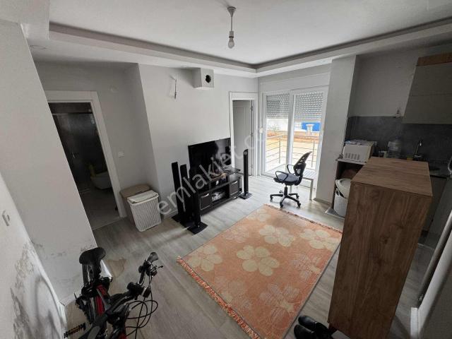 Aktoprak'ta Eşyalı 1+1 Havuzlu Yüksek Giriş Kiralık Daire