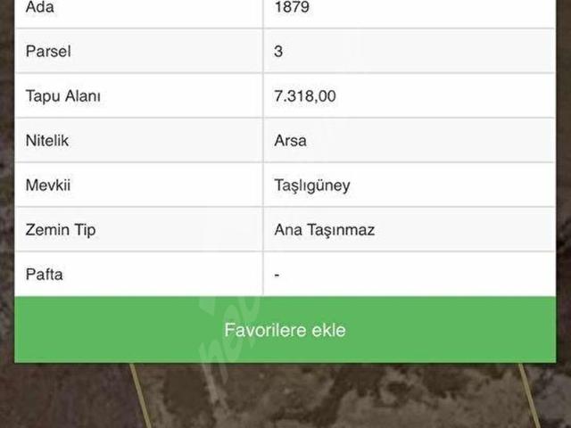 AKYURT BALIKHİSAR'DA 1 ETAP'TA SANAYİ İMARLI 1441 M2 ARSA