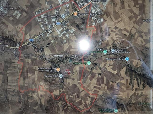 AKYURT GÜZELHİSAR'DA 802 M2 ARSA HİSSELİ