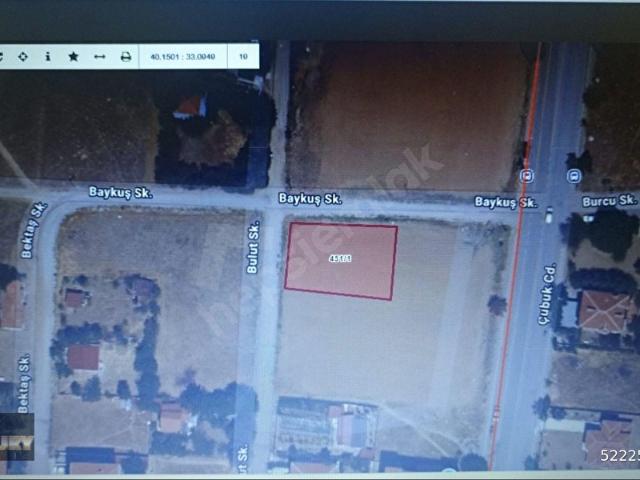 AKYURT KALABADA SATILIK MÜSTAKİL TAPU 606 M2 KONUT ARSASI