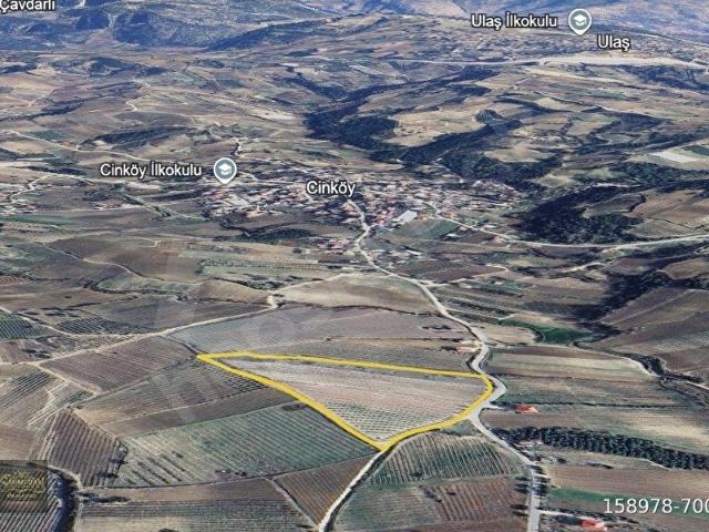 ŞAHMERAN DAN TARSUS CİNKÖY DE SATILIK 6.500 m2 ÜZÜM BAĞI