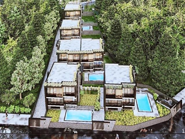 AHMETLİDE 5+1 Müstakil Havuzlu 165 m Tripleks Villa