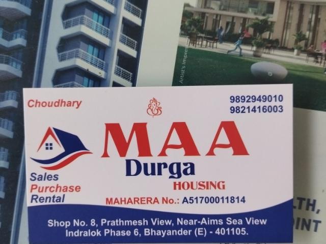 Aims Sea View 2 Bedroom 1040 Sq. Ft. Apartment in Bhayandar East Thane Listing ID: #9499