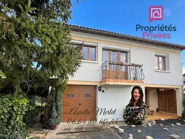 Aigueperse 63260 Achat / Vente maison 5 pièces t5 terrasse balcon