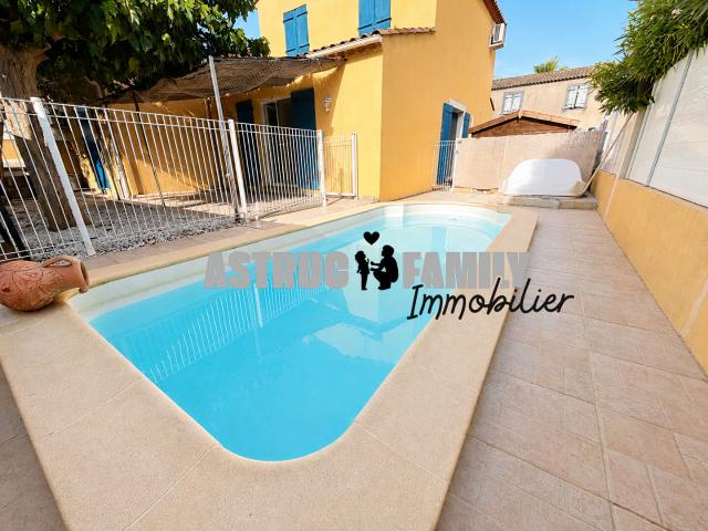 Aigues Mortes Maison 3 chambres garage jardin et piscine