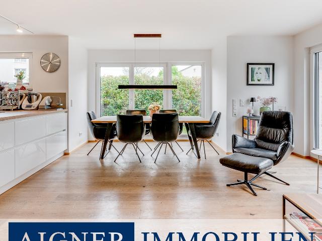 AIGNER Exklusives Wohnen in Solln – Moderne Doppelhaushälfte in Toplage