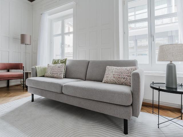 Airy 1 Bedroom Furnished Apartment in Oberstrass, Zurich Amsterdam Apartments for Rent
