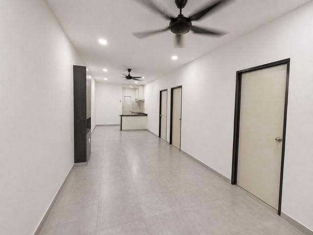 AIRCOND Happy Garden OUG P Furnished KIT CABINET Heater Ample Parking