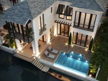 Venta de Casa en Aires de Batan, Samborondon, Piscina, Proyecto 4 Habitaciones, Al Lago OF