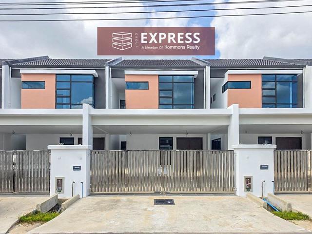 Airport Brand New Double Storey Terrace Inter Completed with OP