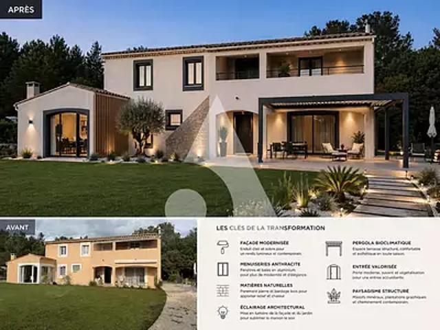 Aix en Provence 13100 Achat / Vente maison 8 pièces t8 au dernier étage