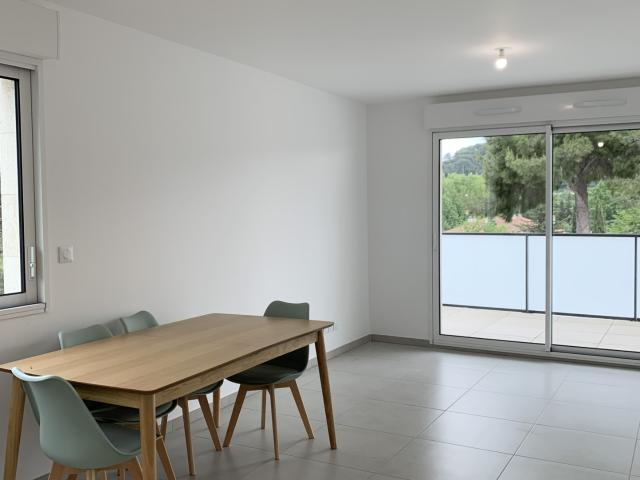 AIX EN PROVENCE RESIDENCE NEUVE LE MAS DE LA TORSE Appartement T2 meublé de 49,61m2 avec terrasse et box a