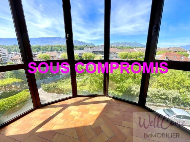 Aix Les Bains appartement T3 à rafraîchir avec garage et cav. 60m² Aix les Bains