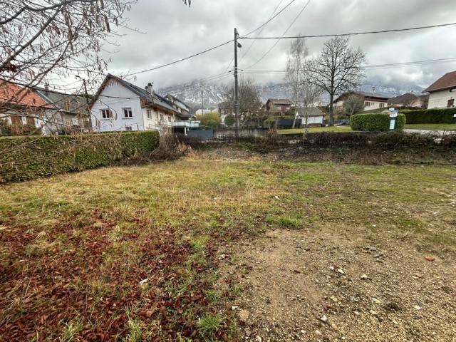 aix les bains 1ere hauteur terrain constructible viabilisé 500 m2 env