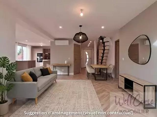 Aix les Bains 73100 Achat / Vente appartement 4 pièces t4 au dernier étage