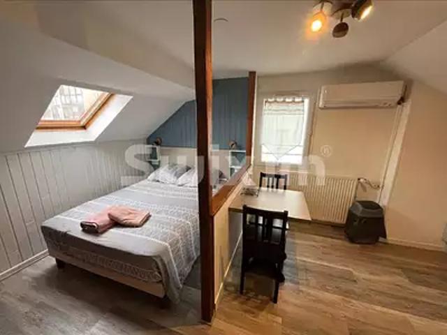 Aix les Bains 73100 Location appartement 1 pièce t1 au dernier étage