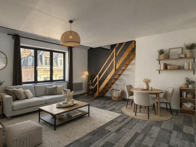 AOZP Vieux Lille T1 bis avec mezzanine