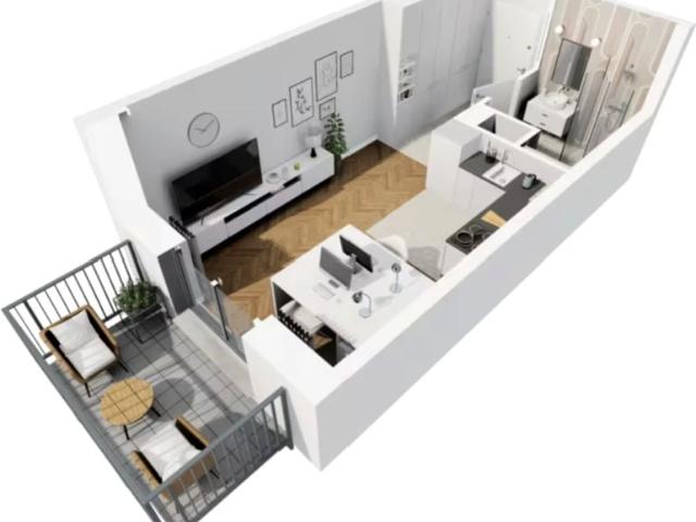 Al. 29 Listopada 25,37 m², Kraków