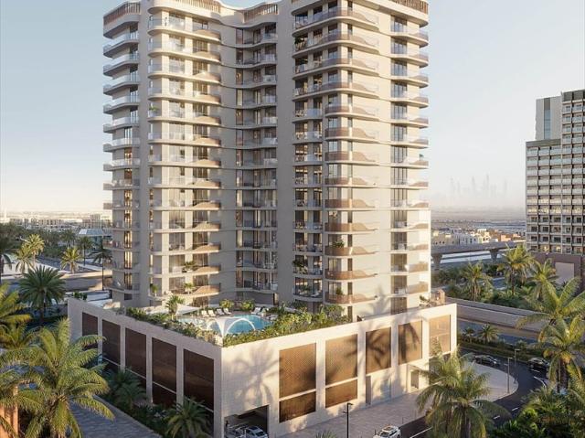Nowoczesny apartament 1 syp panoramiczne okna, Al Furjan