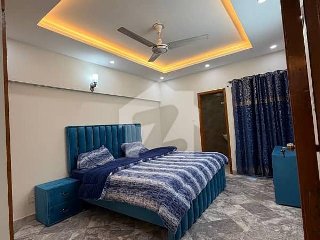 Al Mustafa Tower 2 Bed Room Flat For Rent Fully Furnished Real Picture Attached