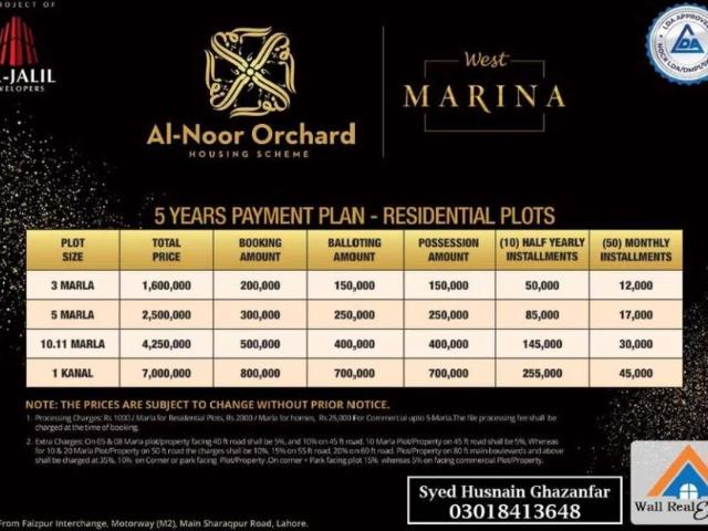 Al Noor Orchard Lahore Al Raziq Garden ID 26489