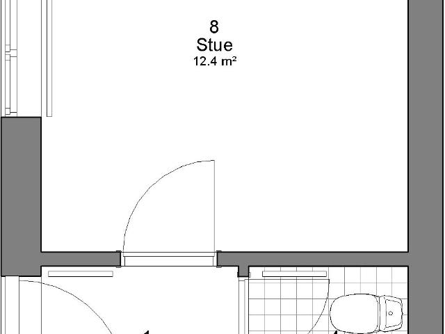 Almen bolig på 30 m²