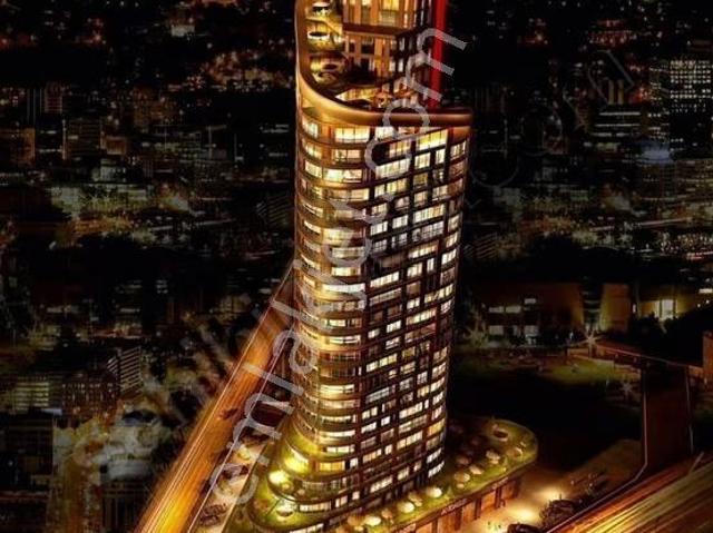 Almina Towers'da Eşyalı Kiralık 1+1 Daire 9. Kat