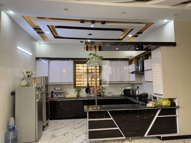 Almost brand new 300 sq yards double story west open 60 feet road available for sale