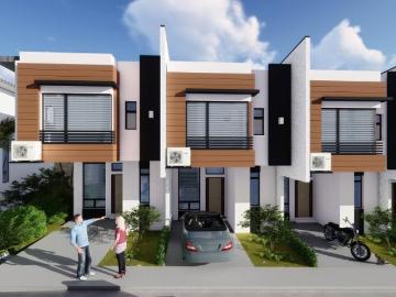 along Olalia road Cogeo Antipolo City overlooking townhouses