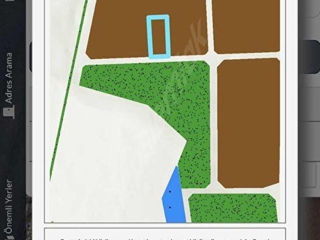 'alaçatı'dan incek te 0,55 emsal park cepheli satılık arsa