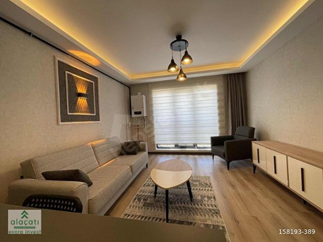 'alaçatı'dan lüx yapılık eşyalı kiralık 1+1 daire
