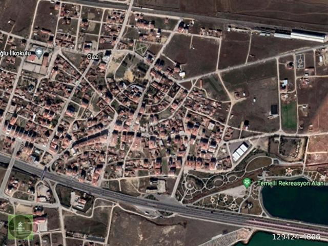 alaçatıdan temelli merkezde satılık konut arsası