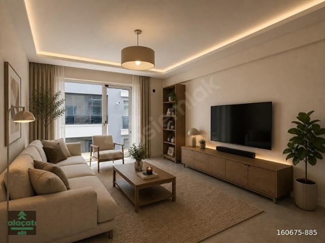 ALAÇATIDAN İNCEK TAŞPINAR'DA CADDE ARKASI ARAKAT SATILIK 1+1