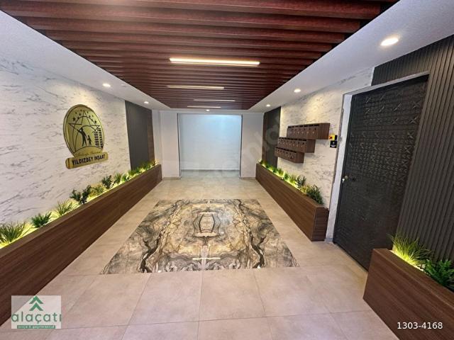 ALAÇATIDAN SİTE İÇERİSİNDE2+1 BAĞIMSIZ MUTFAKLIÇİFT BANYO