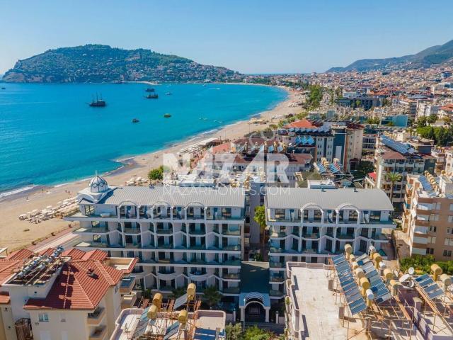 Alanya Cumhuriyet’te Kiralık 2+1 Denize Sıfır Daire