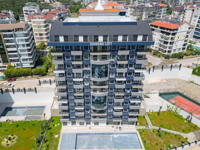 Alanya Avsallar 1+1 47m2 Eşyalı Aktiviteli Denize 500 Metre Daire!